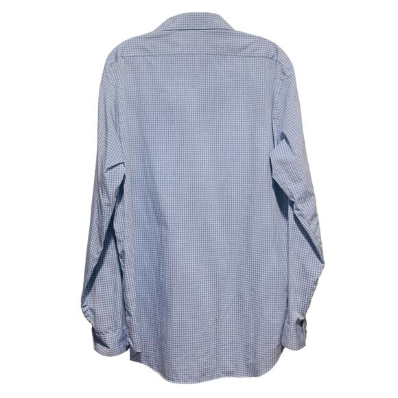 Men's CALVIN KLEIN Shirt Slim Fit 17.5 34/35 Performance Non-Iron Button Down - Picture 3 of 9